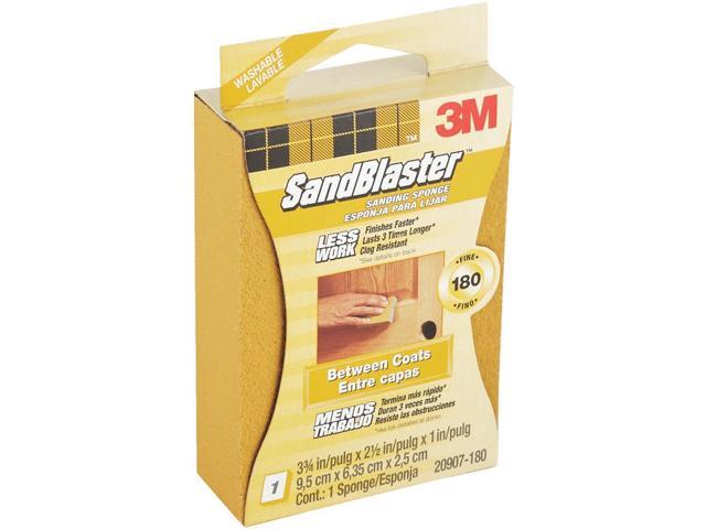 Photos - Other Power Tools 3M 180 Grit SandBlaster Between Coats Sanding Sponge Block 20907-180 