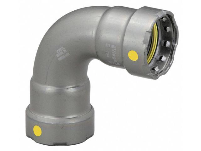 VIEGA 25221 Viega MegaPressG 90 elbow, 1-1/2' x 1-1/2'