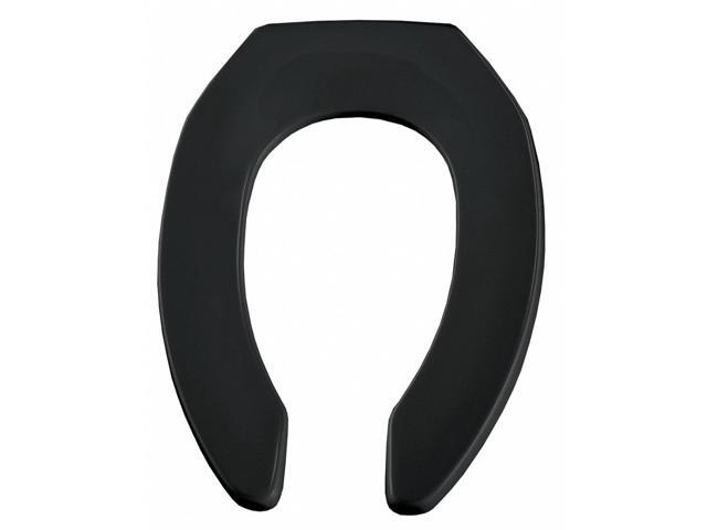 BEMIS 1955SSCT 047 Toilet Seat Without Cover, Self-Sustaining Check Hinge,