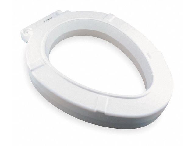 BEMIS GR4LE-000 Toilet Seat Without Cover, Lift-Off, Elongated, White
