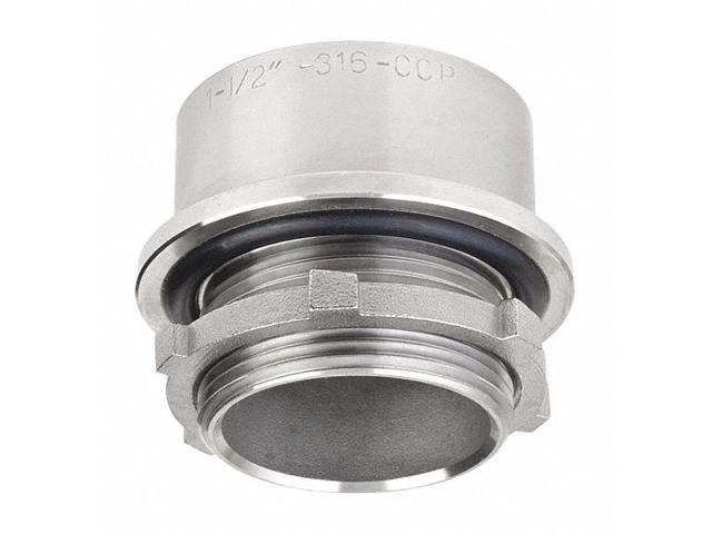 Photos - Air Conditioning Accessory CALBRITE S64000LT00 Hub, Threaded, 4in., 5-1/2in.L, 316 SS
