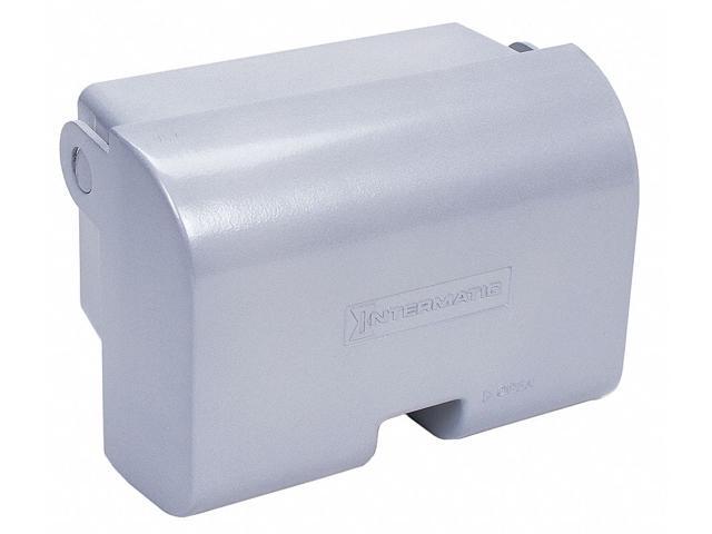 INTERMATIC WP1010HMXD Weatherproof Cover, Switch Box Type, 1 Gang, Die-Cast