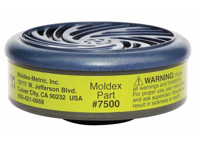 Photos - Other household accessories Moldex 7500 Chemical Cartridge, Bayonet, FM, Olive, Niosh Approved 