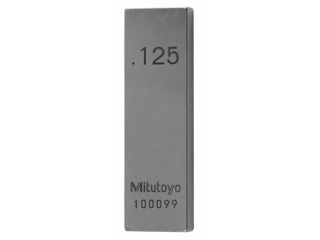 Photos - Other Power Tools Mitutoyo 611165-531 Gage Block, Rect, Steel, 0.125 In, ASME 0 