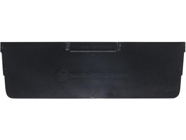 QUANTUM STORAGE SYSTEMS DSB109/110/116 Plastic Divider, Black, 10 1/2 in L, 3