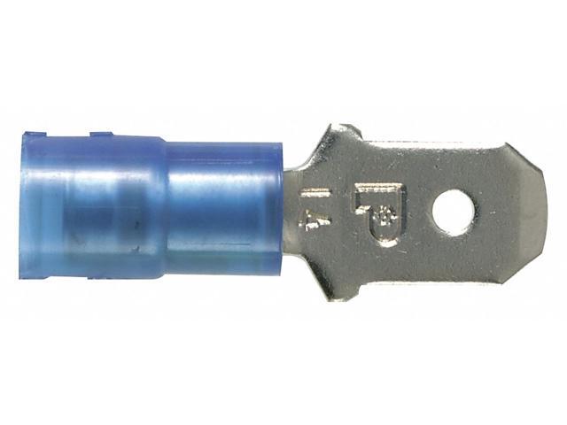 PANDUIT DNF14-250M-C Male Disconnect, Blue, 16-14AWG, PK100