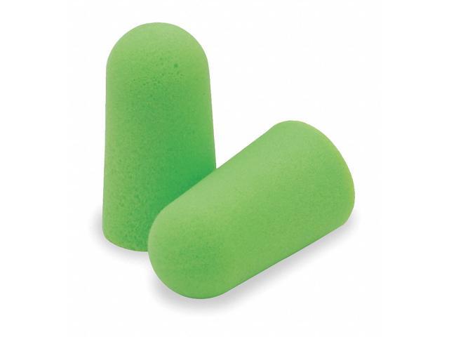 Moldex Pura-Fit Single-Use Earplugs Cordless 33NRR Bright Green 200 Pairs 6800