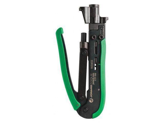 JONARD TOOLS CTF-300 Crimper,Short Style F-Connectors,6-3/4'L