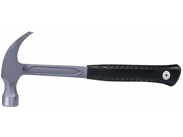 WESTWARD 6DWG2 Curved-Claw Hammer,Steel,Smooth,20 Oz