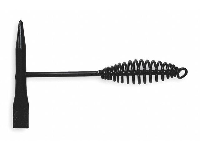 WESTWARD 2DBU9 5 oz. Chipping Hammer, 1 in L Blade, 11 in L Steel Handle