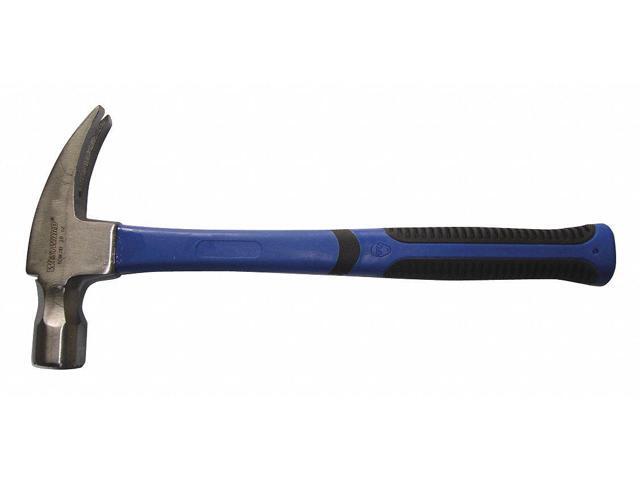 WESTWARD 6DWJ2 Framing Hammer,Fiberglass,Axe,22 Oz