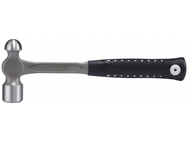 WESTWARD 6DWL9 32 oz. Ball Peen Hammer, 14-1/2' Steel Handle