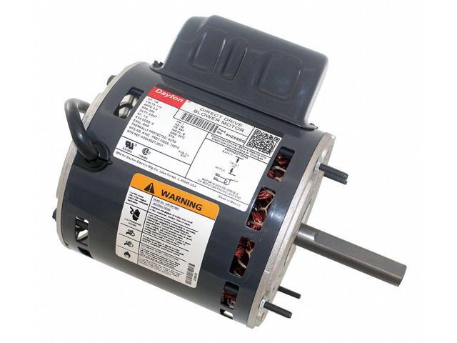 DAYTON 4HZ68BG Motor,PSC,1/6 HP,850 RPM,115V,48Y,OAO