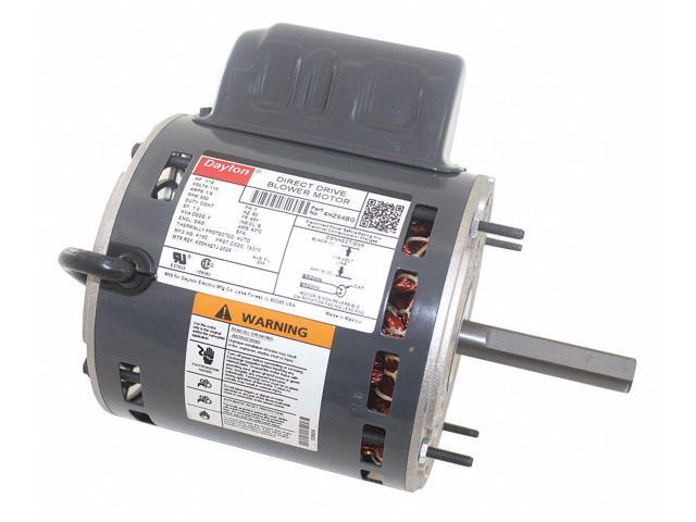 DAYTON 4HZ64BG Motor,PSC,1/12 HP,850 RPM,115V,48Y,OAO