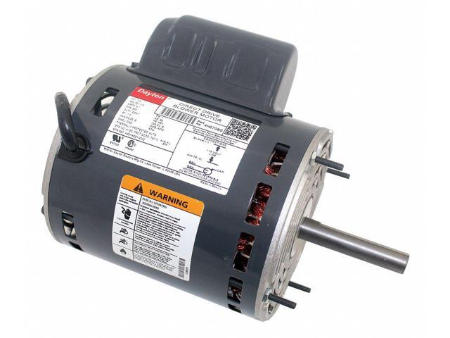 DAYTON 4HZ70BG Motor,PSC,1/3 HP,850 RPM,115V,48Y,OAO