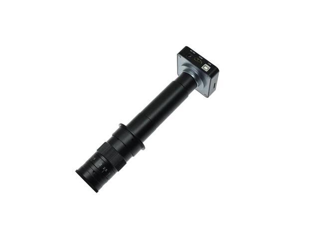 HD 21MP 2K 1080P 60fps Industrial Camera HDMI USB Simultaneous Output Microscope Magnifier TF Storage & 400X Zoom C-mount Lens For Phone.