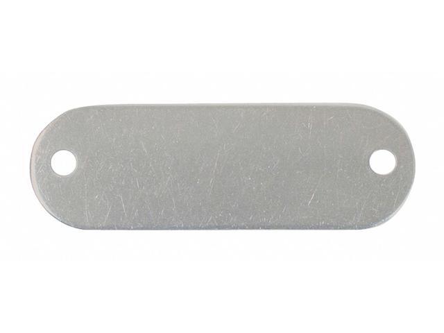 C. H. HANSON 43108 Blank Tag,Rectangle,Steel,PK10