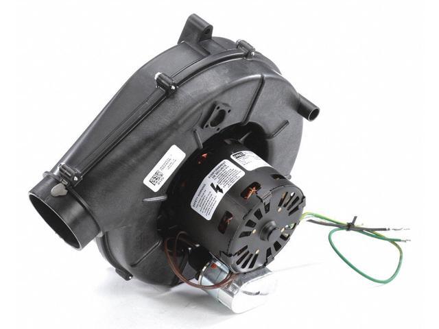 FASCO A130 Induced Draft Furnace Blower, 115, Plastic, 9 1/2 in H.