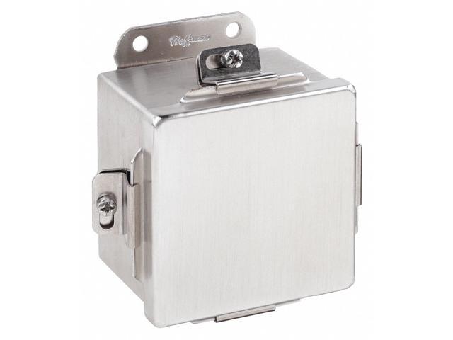 HOFFMAN A404NFSS NEMA 3R, 4, 4X, 12 4.0 in H x 4.0 in W x 3.0 in D Wall Mount