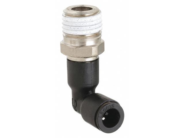 LEGRIS 3129 60 11 Push-Fit Elbow Fitting, 3/8 in Tube Size,