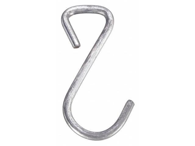 THE BETTER BUNGEE BBGH Bungee Hook,Gray,Galvanized Steel,PK8