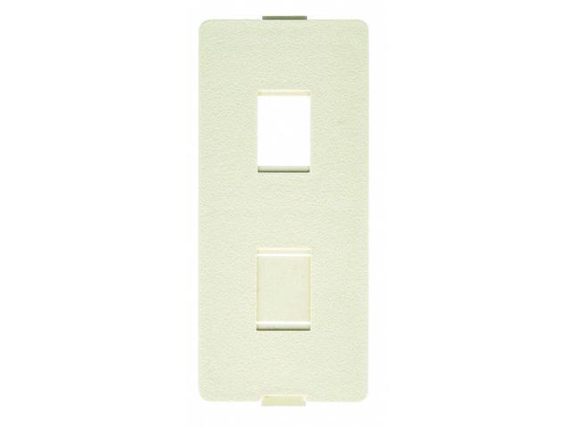 LEGRAND 5507RJ RJ11/RJ45 Cover,Ivory,Covers