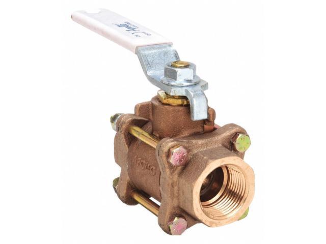 APOLLO VALVES 82LF10201 3/8' FNPT Bronze Ball Valve Inline