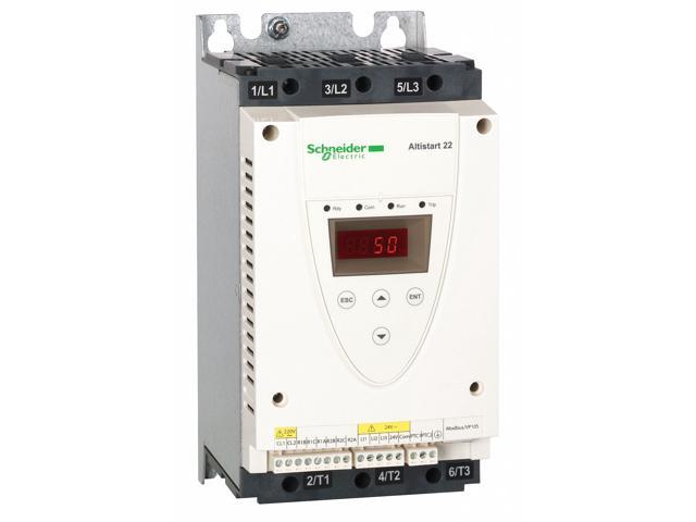SCHNEIDER ELECTRIC ATS22D32S6U Soft Start, 208-600VAC,32A,3 Phase