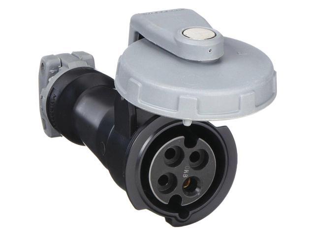 HUBBELL HBL420C5W IEC Pin and Sleeve Connector,20A,600V