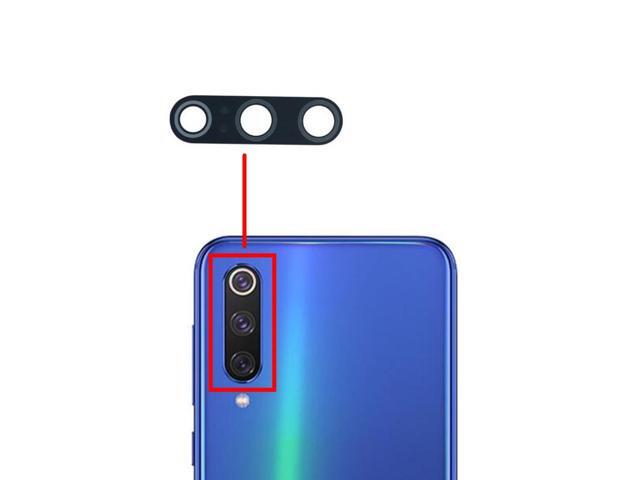 Back Camera Glass Lens with Glue for Mi 9 SE Replacement Repair Spare Parts