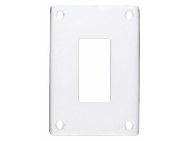 Photos - Chandelier / Lamp Hubbell Wiring Device-Kellems Rocker Wall Plate, 1 Gang, White SWP26 