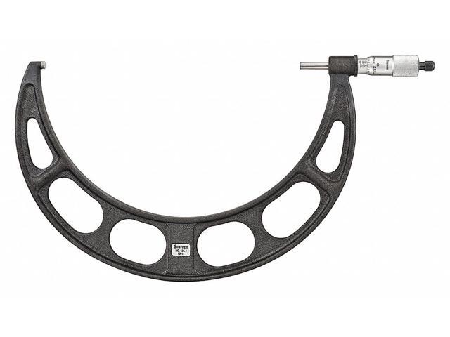 STARRETT T436.1XRL-11 Outside Micrometer,75 to 100mm Range