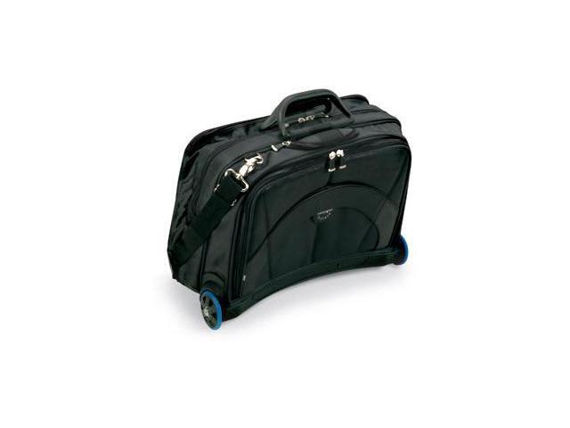 Kensington - 17" Nylon Rolling Laptop Bag - Black - image 2