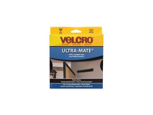 VELCRO(R)brand ULTRA-MATE(R) Glue-On Strip 1'X10'-Black