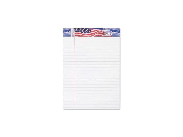 Tops Writing Tablets Jr. Lgl Ruled 5'x8' 50 Sht/PD 3/PK WE 75103