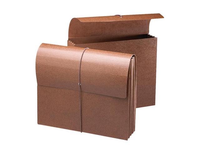 Smead Manufacturing Company SMD71353 Leather Like Wallet- Elastic Cord- 3-.50in. Exp- 11-.75in. x9-.50in, one unit