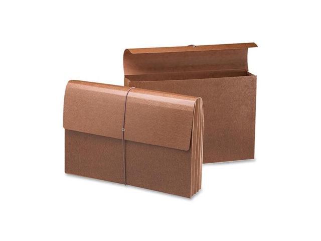 Smead Manufacturing Company SMD71356 Leather Like Wallet- Elastic Cord- 3-.50in. Exp- 15in. x10in.