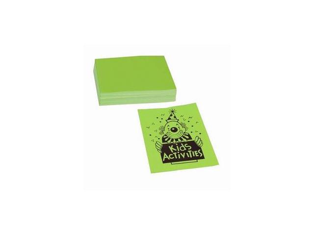 Pacon 104317 Neon Bond Paper Letter - 8.50' x 11' - 100 / Pack - Green