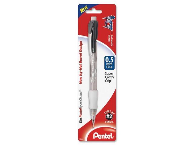 Pentel Icy Mechanical Pencil .5mm Trans Smoke Dozen AL25TA