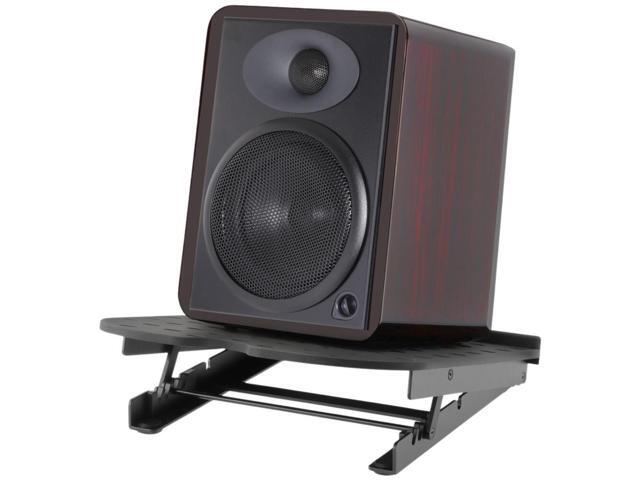 Auray Studio Monitor Stand, 6' Speaker Stand with Adjustable 5°, 10°, 13°, and 15° Tilt Angle, Load Up to 22 lb, Nonslip Rubber Feet, Rugged Steel...