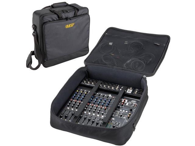 Auray Nylon Padded Mixer Bag with Gear Protector, Removable Strap & Carry Handles - Fits Up to 18x18 inch Mixers, Weather-Resistant, Zipped Pockets...