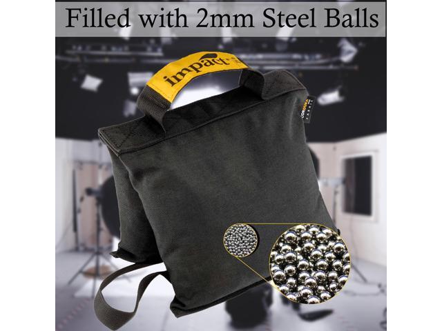 Saddle Bag (25 lb) Weight Bags for Light Stand Photography Video Equipment, Heavy Duty Saddlebag for Backdrop Stand, Photo Tripod, Canopy, Pop up...
