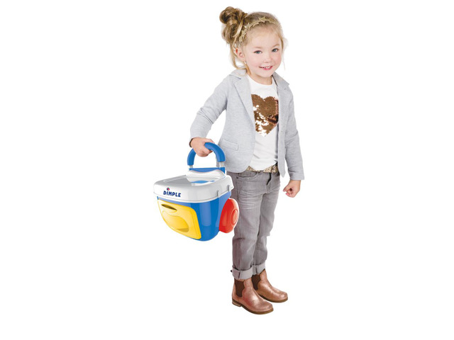 Dimple DC13997 On The Go Carrier Toy Kitchen Set (30-Piece Set) With Lights and Sounds