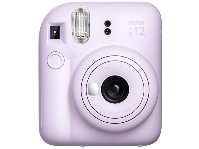 Fujifilm instax Mini 12 Camera Lilac Purple with Case and instax Mini Instant Film 20 Sheets