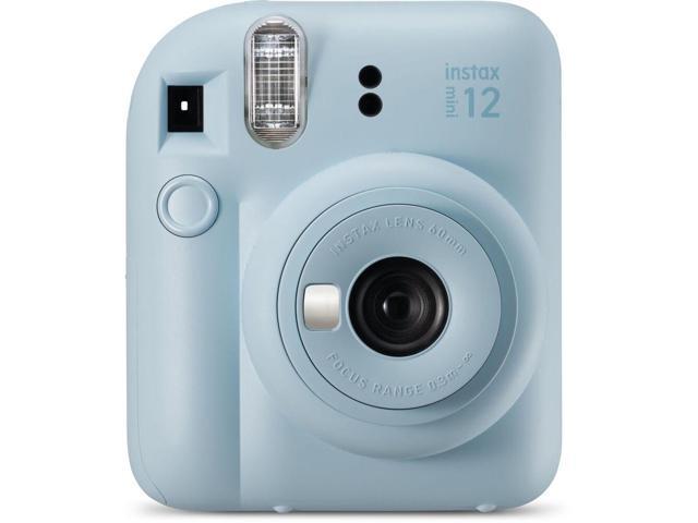 Fujifilm instax Mini 12 Camera (Pastel Blue) + Case + instax Mini Instant Film (20 Sheets)