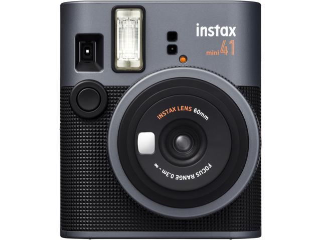Fujifilm instax Mini 41 Instant Film Camera Black Camera Case 20 Sheets instax Mini Instant Film