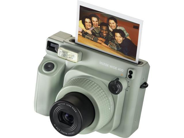 Fujifilm instax Wide 400 Instant Film Camera Green Case 20 Sheets