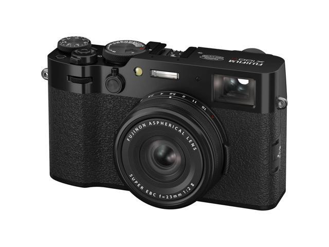 Fujifilm X100VI Digital Camera Black Value Kit with 64GB, Tripod, and Extra Battery