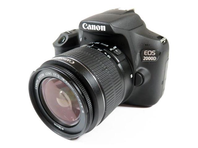 Canon EOS 2000D / Rebel T7 DSLR Camera w/ 18-55mm DC III Lens