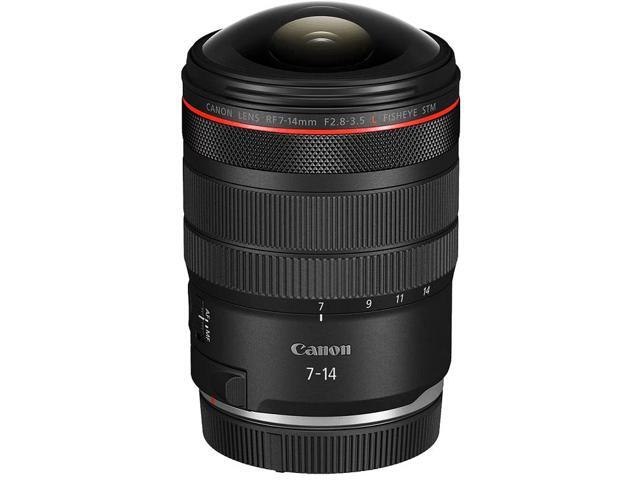 Canon - RF7-14mm F2.8-3.5 L Fisheye Ultra-Wide Angle Zoom Lens for EOS R-Series Cameras - Black - image 9